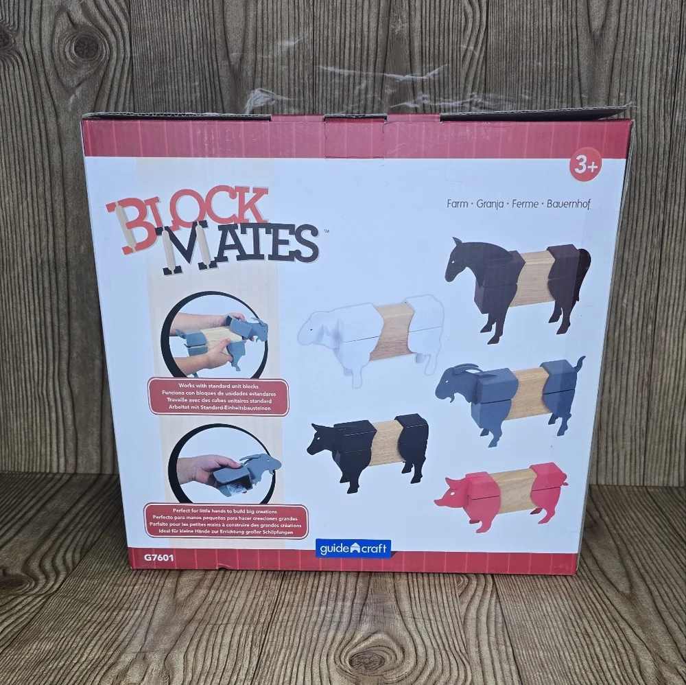 Block Mates Farm Set‎ - New In Box